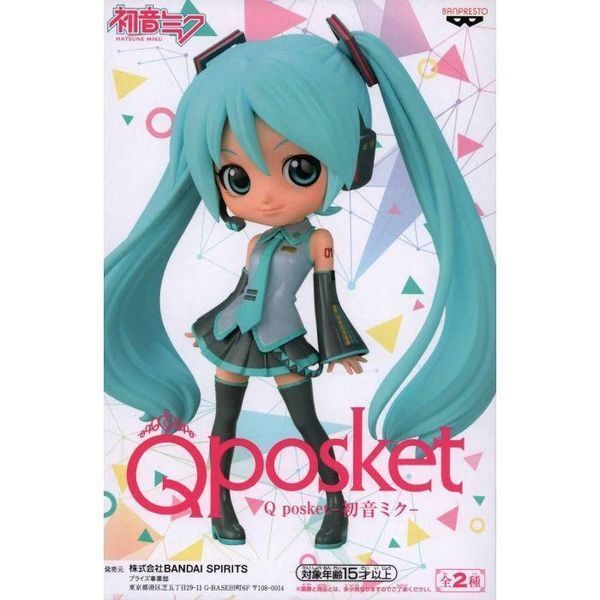 Фігурка Q posket&nbsp;Vocaloid Хатсуне Міку Hatsune Miku 14 см WST QP V HM 02 2807646592 фото