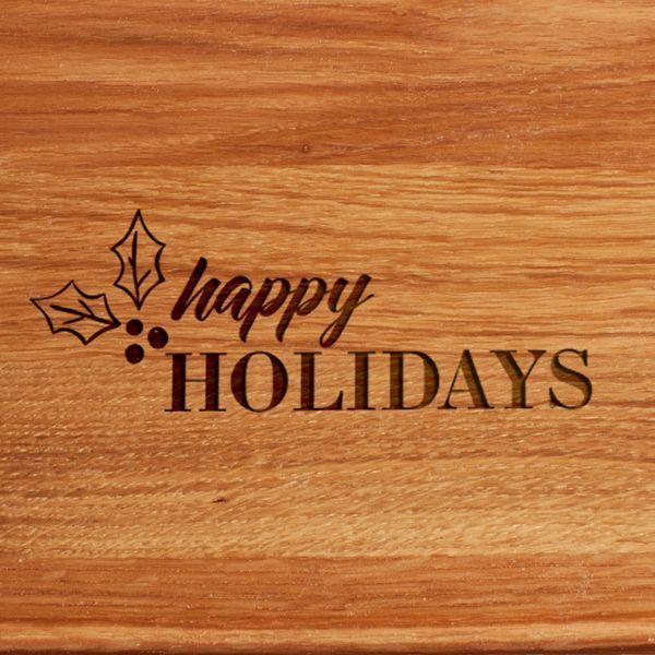 Доска разделочная "Happy holidays" S, английский 2603875870 фото