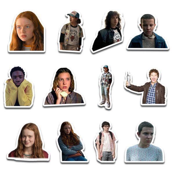 Стикерпак Набор наклеек GeekLand Очень странные дела Stranger Things 45 штук SP ST 01 SP ST 01 фото