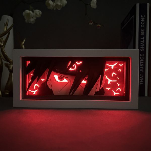 Светильник ночник 3D Наруто Итачи Учиха Naruto Itachi Uchiha 20 см NL3D N IU NL3D N IU фото