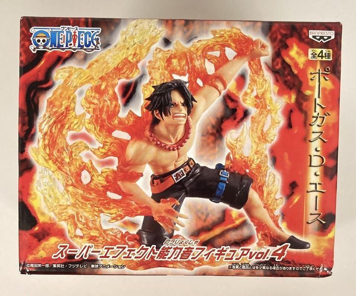 Фигурка BanPresto&nbsp;Ван Пис Портгас Д. Эйс One Piece D. Ace&nbsp;Super Effect Psychic 10 см B OP SEP B OP SEP фото