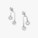 Серьги пусеты с подвесками античные Афина Byzanti 925 27-12404S-5035s фото 2
