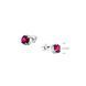 Пусеты Цефеида Fuchsia 925 Zirkon 2749348277 фото 7