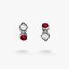 Сережки Ліриди Burgundy 925 7-S13-5011s фото 1