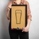 Рамка скарбничка "Beer" для кришок, Чорний-коричневий, англійський 2603847197 фото 2