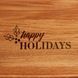 Доска разделочная "Happy holidays" S, английский 2603875870 фото 3