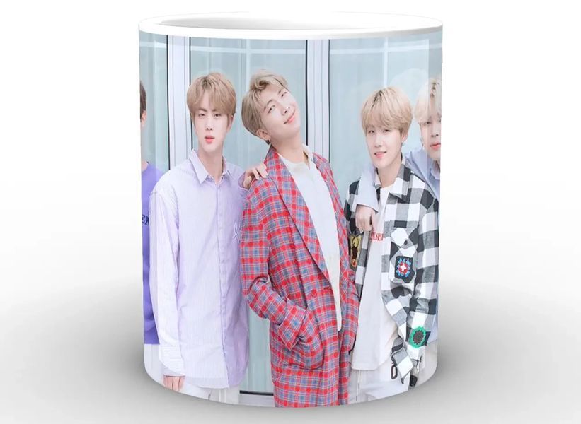 Кружка GeekLand&nbsp;БТС вся группа Bangtan Boys BTS BTS 02.38 1683761557 фото