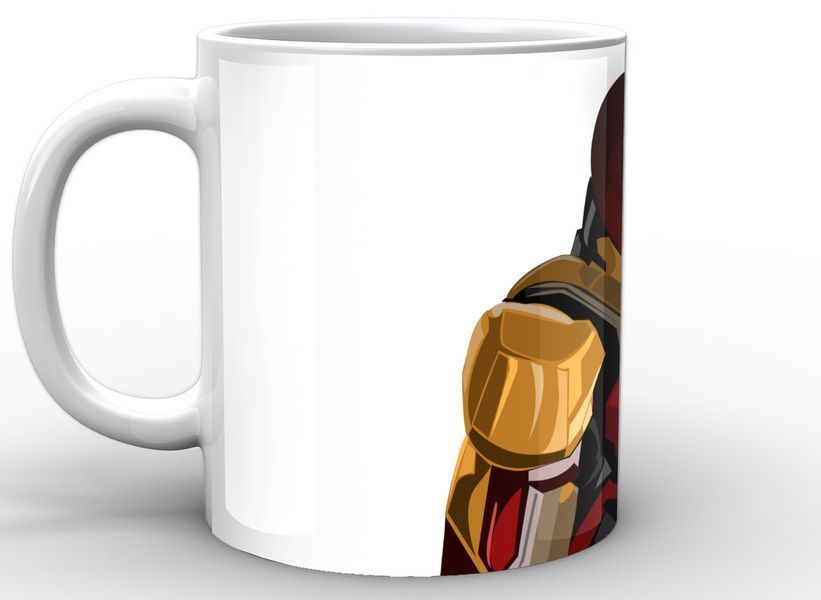 Кружка GeekLand Железный Человек Iron Man минимализм IM.02.036 1757922655 фото