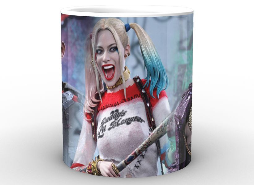 Кружка GeekLand белая Отряд Самоубийц Suicide Squad hot toys SS.02.022 SS.02.022 фото