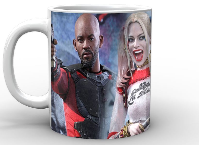 Кружка GeekLand белая Отряд Самоубийц Suicide Squad hot toys SS.02.022 SS.02.022 фото