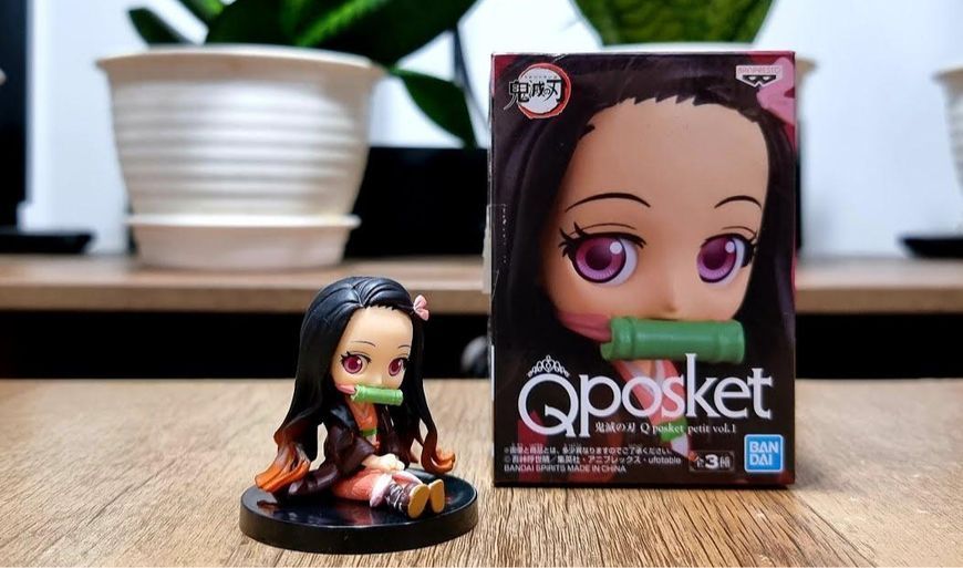 Фігурка Bandai Spirits Q posket Клинок розсікаючий демонів Demon Slayer Незуко Nezuko 7 см QP DS NZ BS&nbsp;QP DS NZ фото