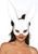 Маска пластикова кролик плейбой Playboy (біла) 2462776763 фото