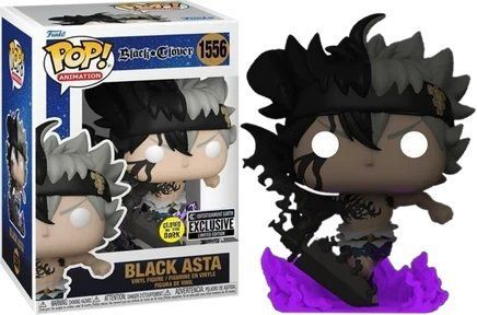 Фигурка Funko Pop Exclusive Фанко Поп Black Clover Black Asta Черный Клевер Черный Аста 10 см BC BA GW 1556 BC BA GW 1556 фото