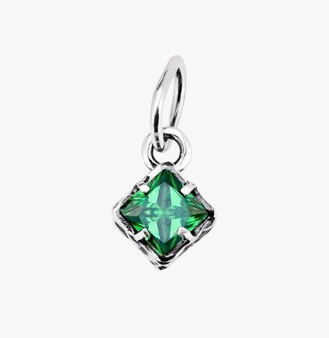 Кулон серебряный Лириды Emerald 925 Zirkon 2915903410 фото