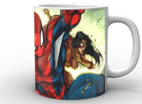 Кружка GeekLand Людина-Павук Spider-Man фан арт SM.02.021 SM.02.021 фото