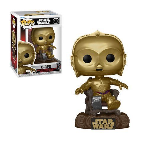 Фігурка Funko Pop Фанко Поп Star Wars C-3PO Зоряні Війни Сі-3ПО 10 см FP SW CPO 609 FP SW CPO фото