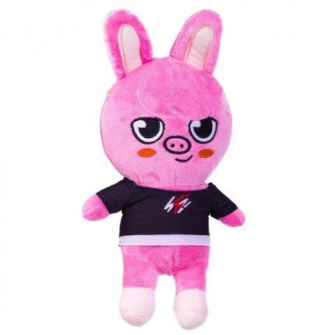 Мягкая игрушка GeekLand Стрей Кидс Кролик-свинка Двекки Stray Kids Dwaekki 20 см GL SKZ D 05 2116370307 фото