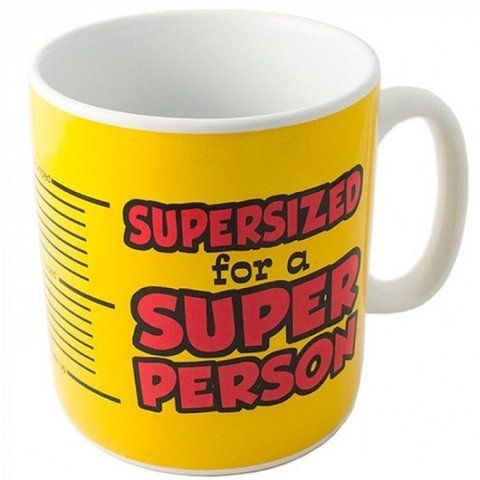 Кружка Гигант Super Person 2426074670 фото