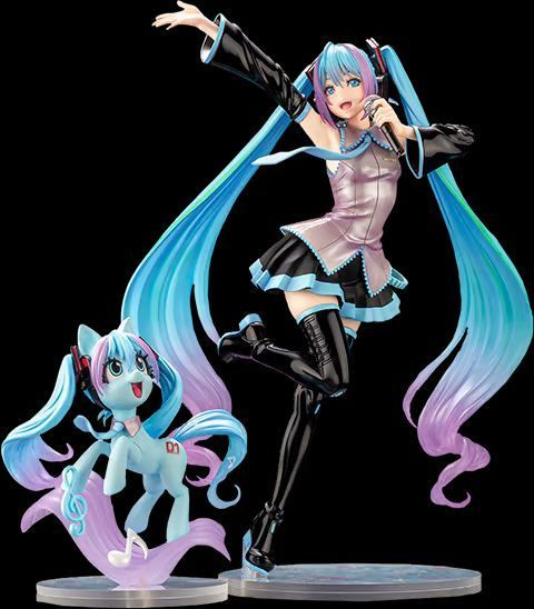Фигурка Kotobukiya Хацунэ Мику и мой маленький пони by Shunya Yamashita&nbsp;22см WST MLP HM WST MLP HM фото