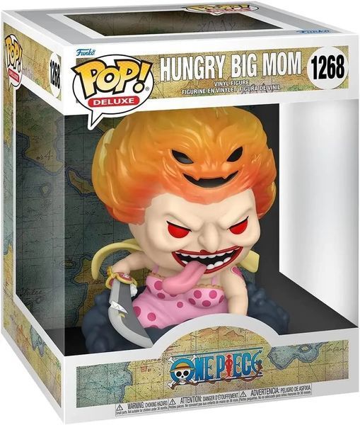 Фигурка Funko Pop Deluxe Фанко Поп One Piece Hungry Big Mom Ван Пис Голодная большая мамочка 15 см OP HBM 1268 OP HBM 1268 фото
