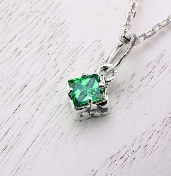 Кулон срібний Ліриди Emerald 925 Zirkon 2915903410 фото