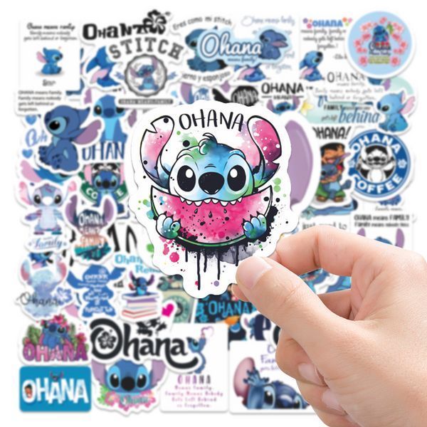 Стикерпак Стич Набор наклеек GeekLand Stitch 50 штук 2881880067 фото