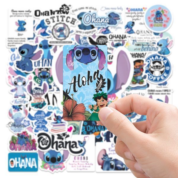 Стикерпак Стич Набор наклеек GeekLand Stitch 50 штук 2881880067 фото