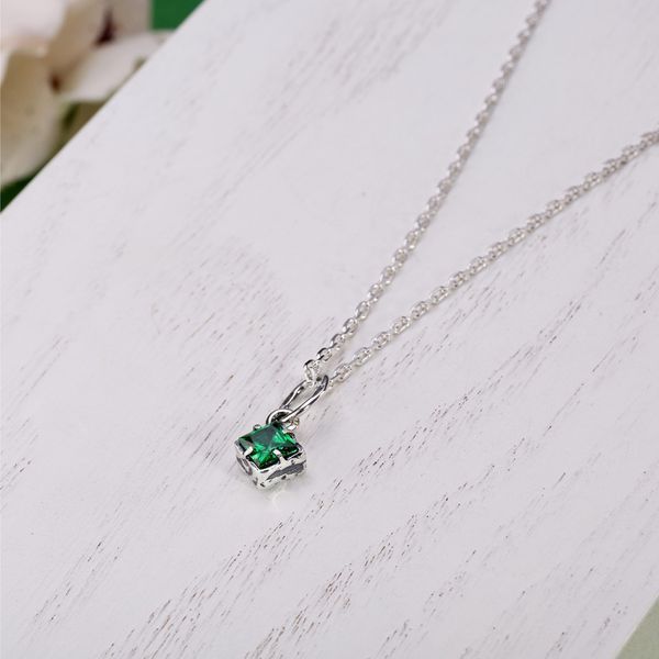 Кулон срібний Ліриди Emerald 925 Zirkon 2915903410 фото