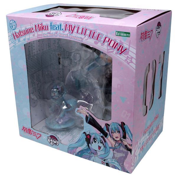 Фигурка Kotobukiya Хацунэ Мику и мой маленький пони by Shunya Yamashita&nbsp;22см WST MLP HM WST MLP HM фото