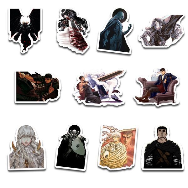 Стікерпак Набір наклейок GeekLand Берсерк Berserk 45 штук SP B 01 SP B 01 фото