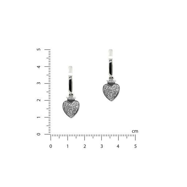 Сережки дукач Ягнус-серце U.Baro 925 34-11504S-5060s фото