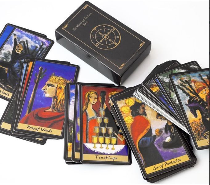 Карты Таро Колесо Фортуны The Wheel of Fortune Tarot 10.2х6 см 2569389091 фото