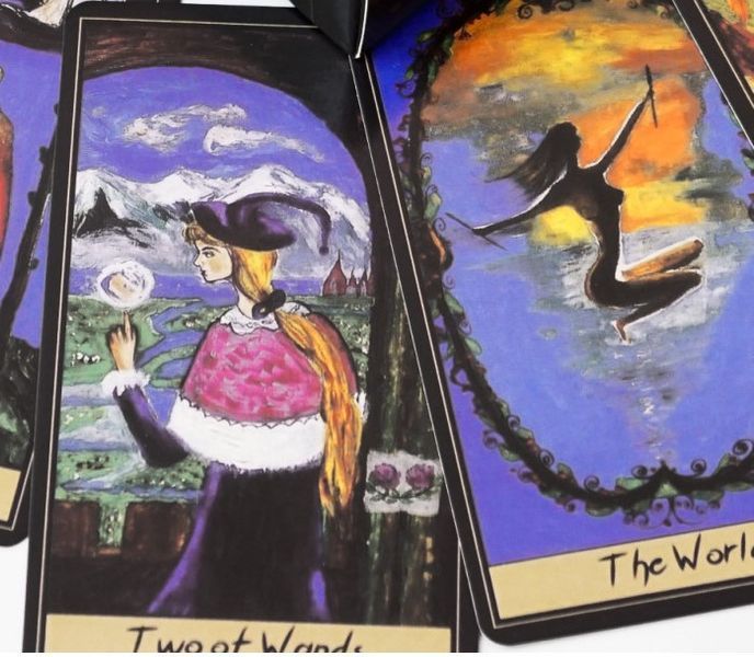 Карты Таро Колесо Фортуны The Wheel of Fortune Tarot 10.2х6 см 2569389091 фото