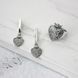 Сережки дукач Ягнус-серце U.Baro 925 34-11504S-5060s фото 6