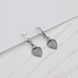 Сережки дукач Ягнус-серце U.Baro 925 34-11504S-5060s фото 3