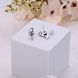 Сережки пусети срібні у формі птиці Соловейко Amethyst 925 Zirkon 2508339946 фото 4