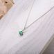 Кулон срібний Ліриди Emerald 925 Zirkon 2915903410 фото 7