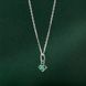 Кулон срібний Ліриди Emerald 925 Zirkon 2915903410 фото 4