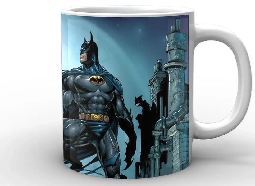 Кухоль GeekLand білий Бетмен Batman Batman Comics BM.02.006 BM.02.006 фото