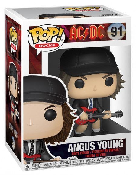 Фигурка Funko Pop Фанко Поп&nbsp;Ангус&nbsp;Янг&nbsp;AC ДC&nbsp;AC DC Angus Young 10см&nbsp;AC DC91 AC DC91 фото