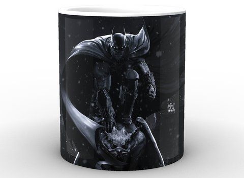 Кухоль GeekLand білий Бетмен Batman Batman Blackgate BM.02.014 BM.02.014 фото