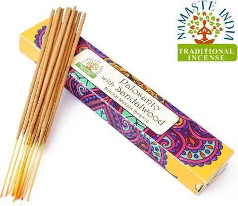 Ароматические палочки Пало Санто с сандалом Namaste India Palo Santo Sandalwood 2826884299 фото