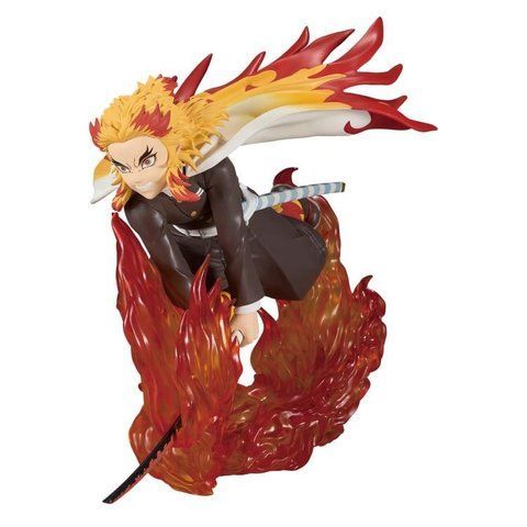 Фигурка Bandai Клинок рассекающий демонов Кедзюро Рэнгоку Demon Slayer Kyojuro Rengoku 14 см B DS KR 142 2676043877 фото