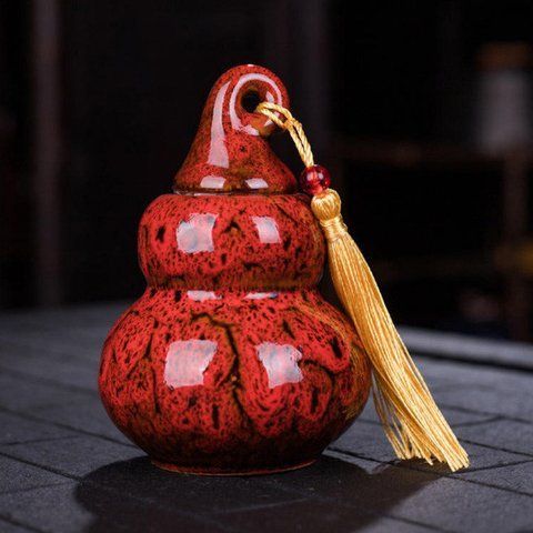 Чайниця для зберігання чаю "Улоу" червона 2979997408 фото