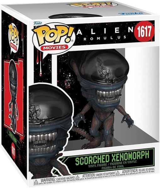 Фигурка Funko Pop Чужой Ромул Чужой Alien Romulus Scorched Xenomorph 15 см FP AR SX 1617 FP AR SX 1617 фото