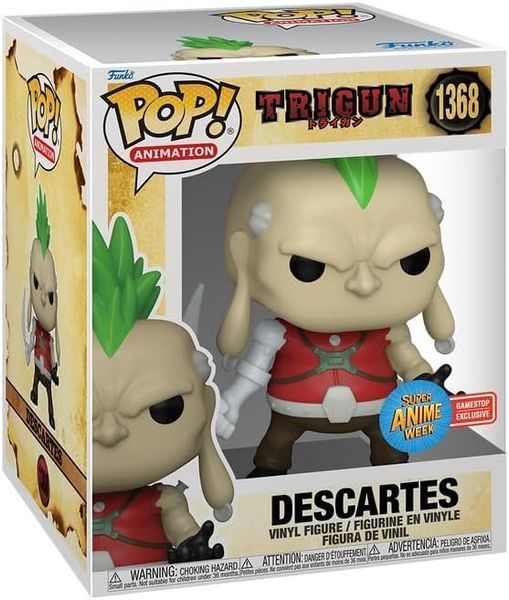 Фигурка Funko Pop Триган Декарт Trigun Descartes 10 см T D 1368 2620688823 фото