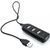 Розгалужувач USB hub 2.0 хаб 4 порти чорний 127176 фото