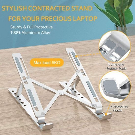 Складна підставка для ноутбука і планшета Laptop Stand 125728 фото