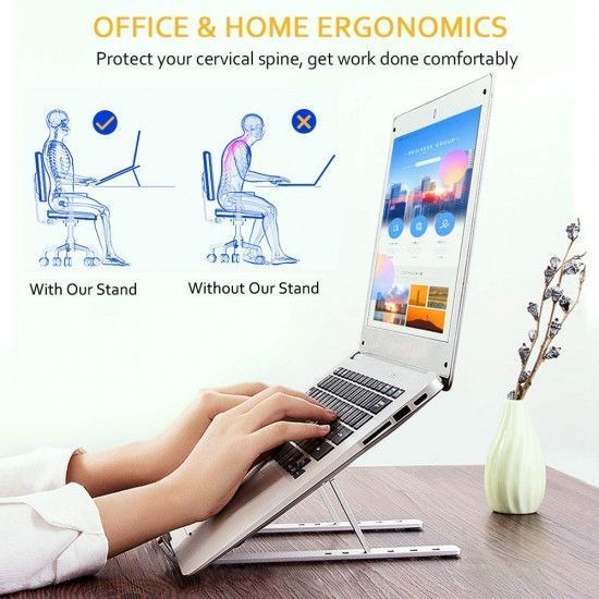 Складна підставка для ноутбука і планшета Laptop Stand 125728 фото