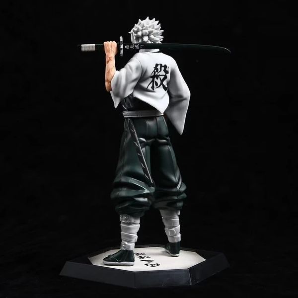 Фигурка China Санеми Шинадзугава Shinazugawa Sanemi Клинок рассекающий демонов Demon Slayer 30 см 2991681480 фото